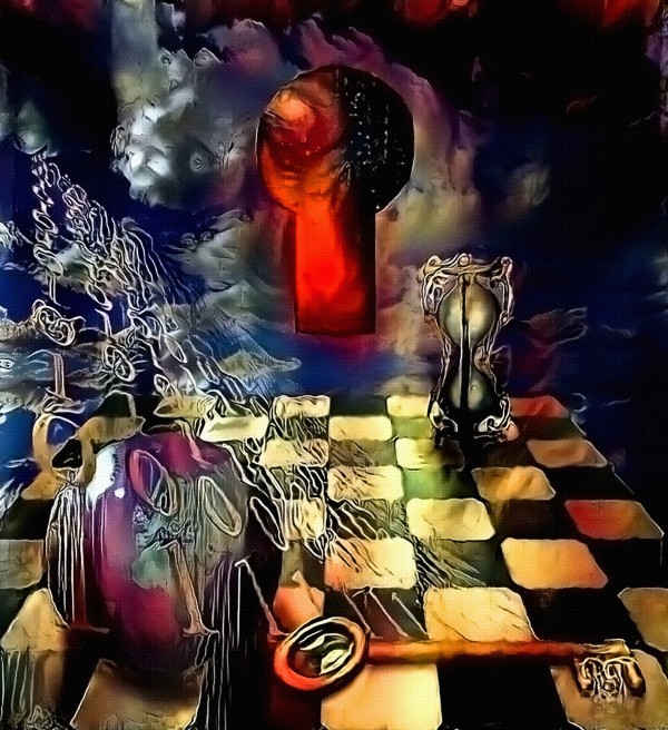 Binary Code and Key by Bruce Rolff